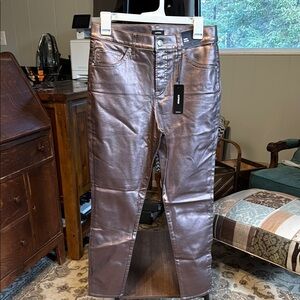 Shiny Metallic Jeans